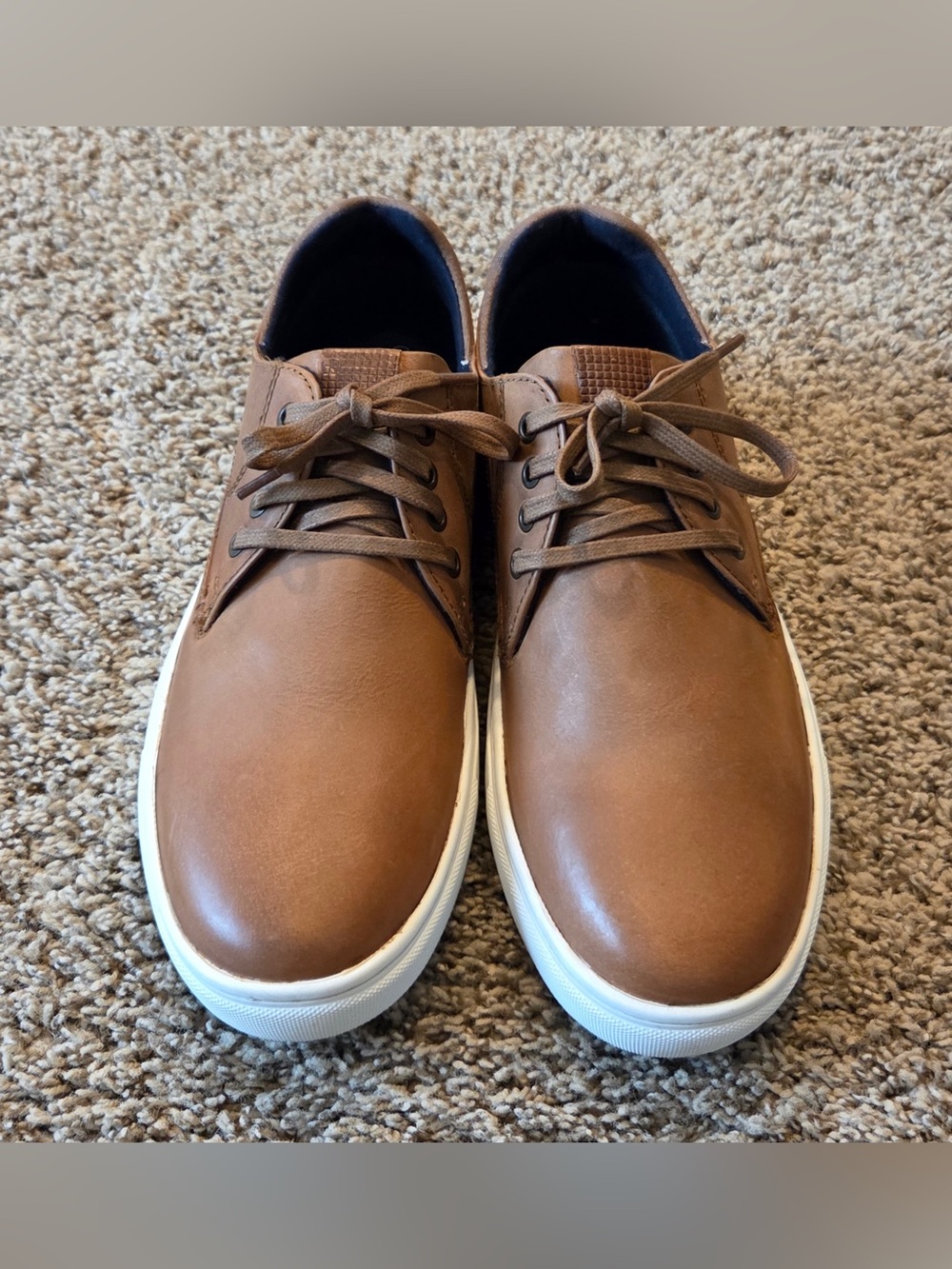 NEW Men’s 10.5 Steve Madden P-Kamden Tan Sneaker Oxford